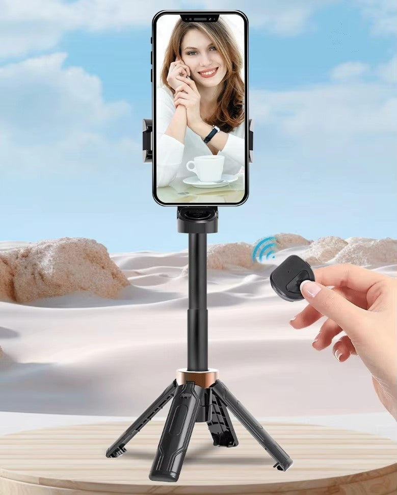 TIGO JC-25 Foldable Small Pocket Mini Selfie Stick & Desktop Tripod Stand for Mobile Phone Photography