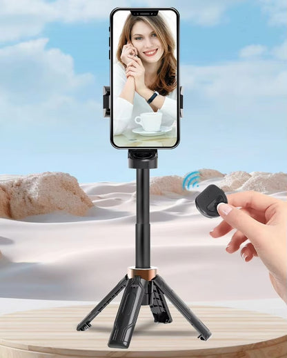 TIGO JC-25 Foldable Small Pocket Mini Selfie Stick & Desktop Tripod Stand for Mobile Phone Photography