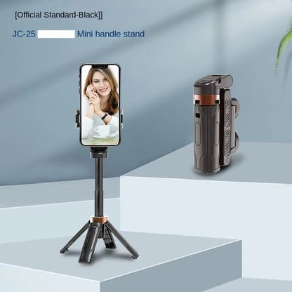 TIGO JC-25 Foldable Small Pocket Mini Selfie Stick & Desktop Tripod Stand for Mobile Phone Photography
