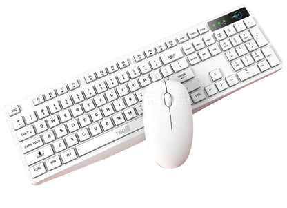 TIGO Universal Silent Wireless Keyboard & Mouse Combo