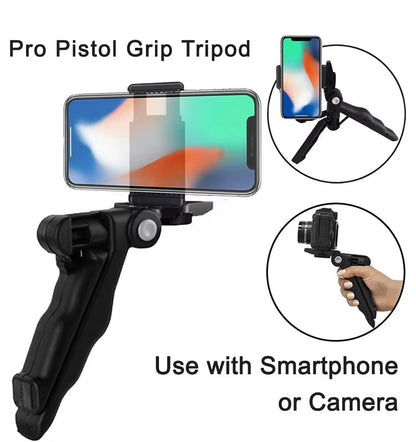 TIGO AY-49 Handheld Desktop Selfie & Live Streaming Photographic Mobile Phone Stand w/ Lighting & Beauty Leg Holder Set